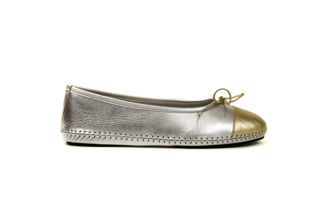 antonio conti luxury leather house shoes slippers mules women ladies silver gold zilver goud leer leder lederen pantoffels